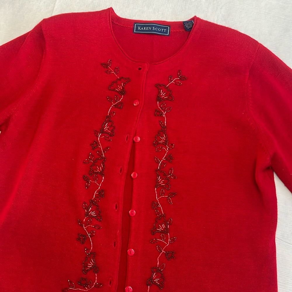 Karen Scott woll sweater